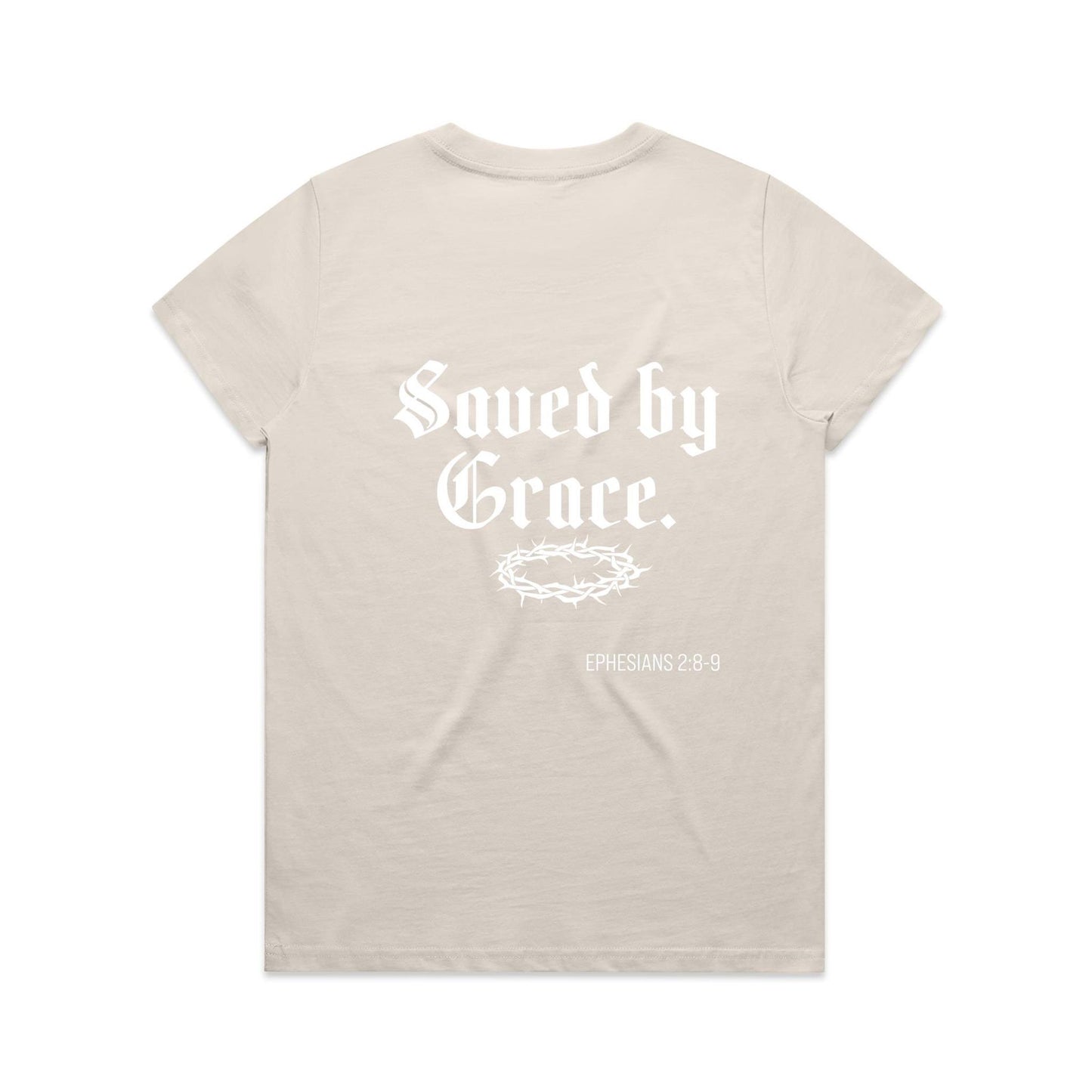 SAVED BY GRACE WOMEN'S TEE