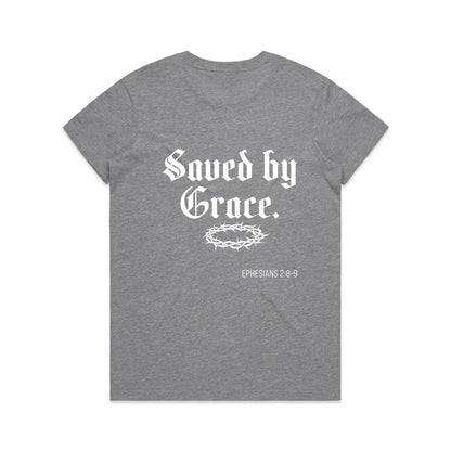 SAVED BY GRACE WOMEN'S TEE