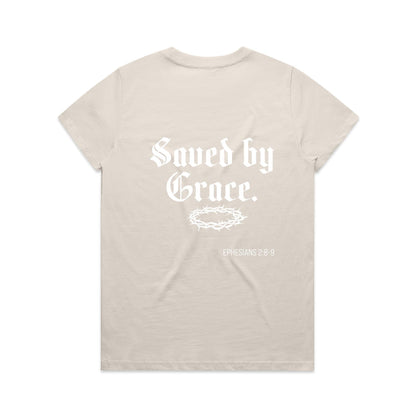 SAVED BY GRACE WOMEN'S TEE