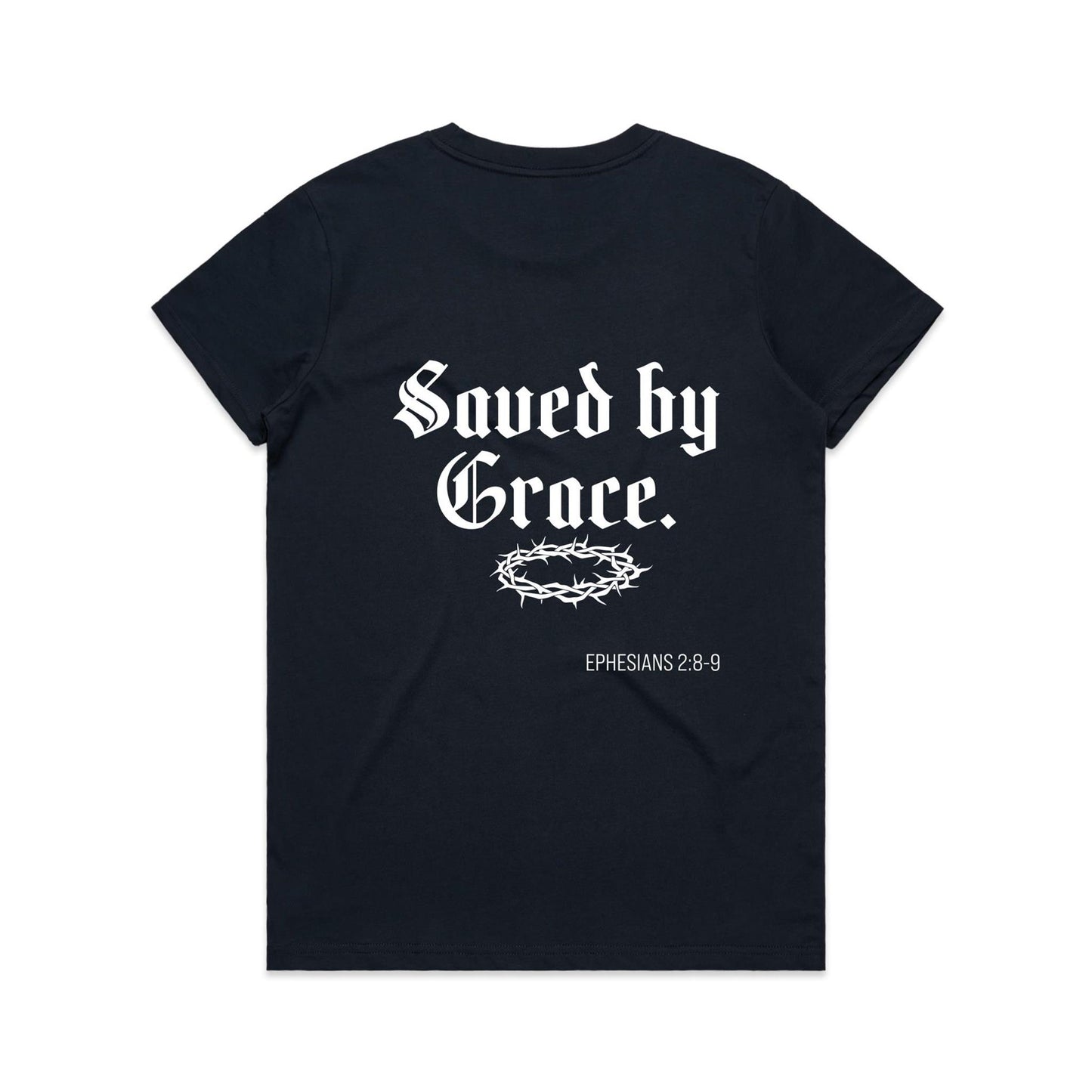 SAVED BY GRACE WOMEN'S TEE