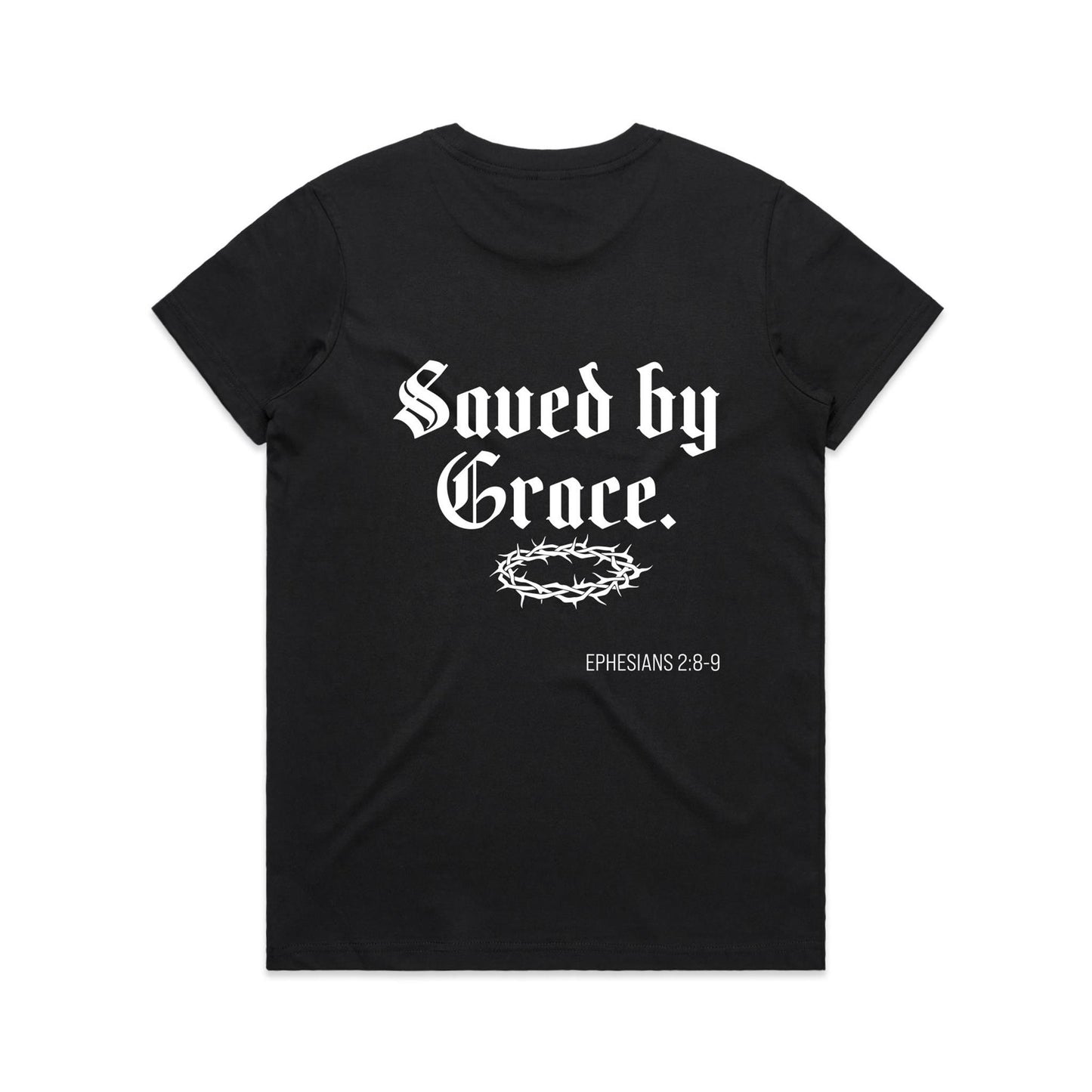 SAVED BY GRACE WOMEN'S TEE