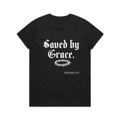 SAVED BY GRACE WOMEN'S TEE