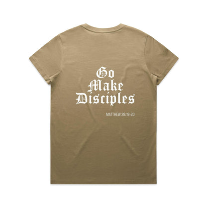 GO MAKE DISCIPLES WOMEN'S TEE