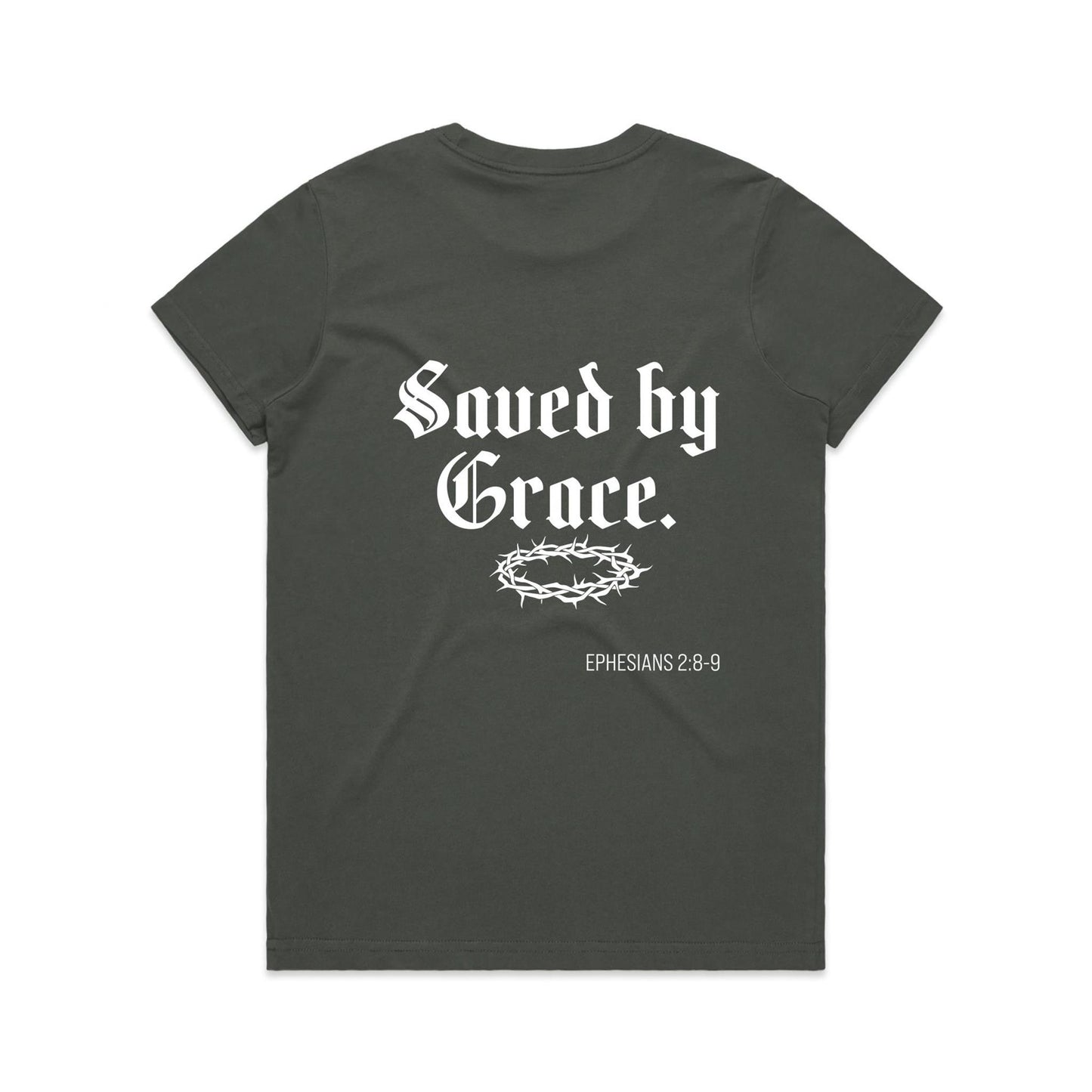 SAVED BY GRACE WOMEN'S TEE
