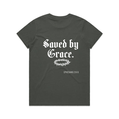 SAVED BY GRACE WOMEN'S TEE