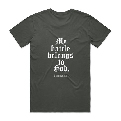 MY BATTLE BELONGS TO GOD TEE